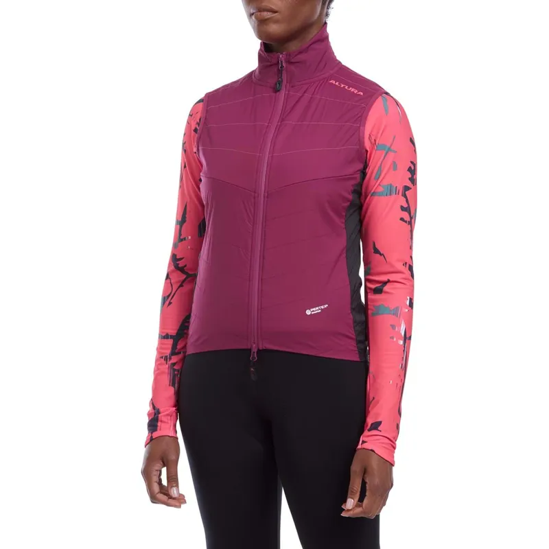 Altura Icon Rocket Women's Insulated Packable Gilet Purple-1